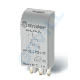 Finder EMC-modul LED+varisztor